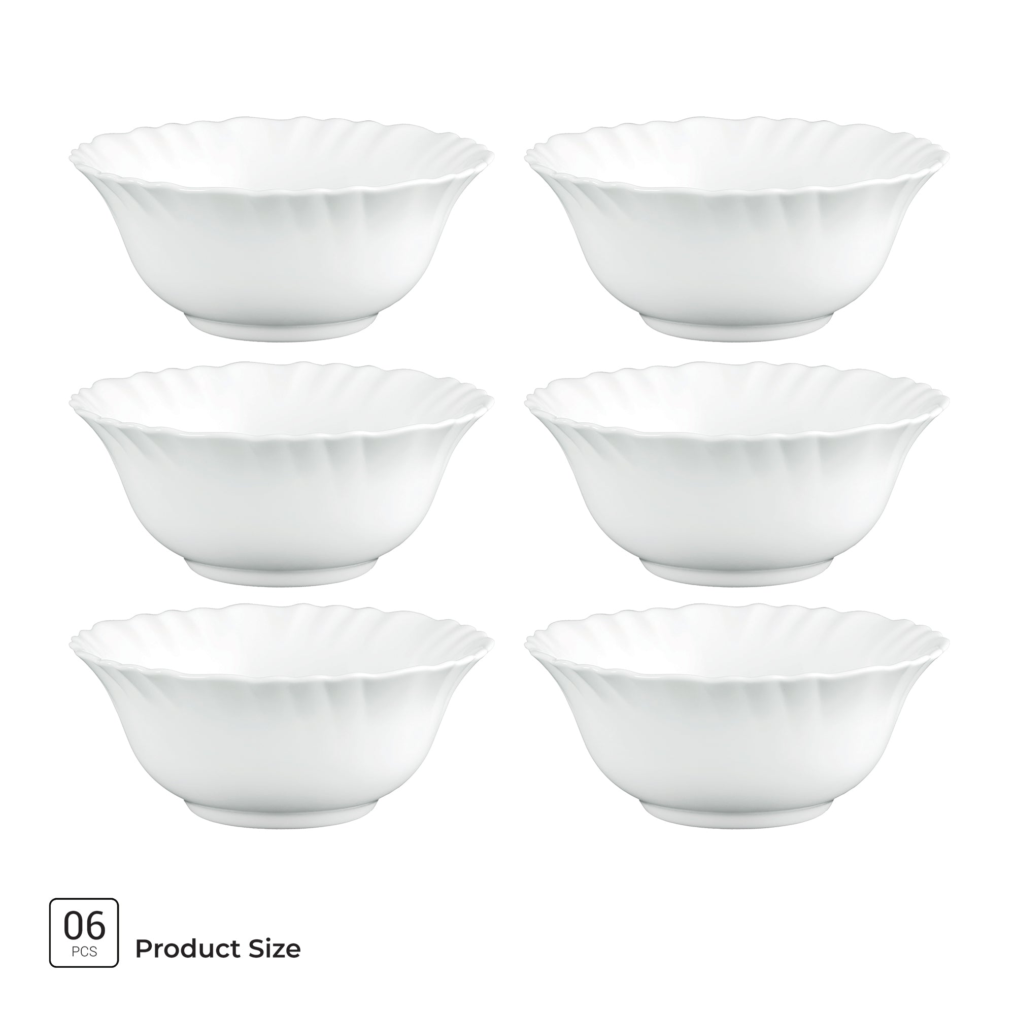 Aurelia Collection 6 Pcs Bowl Set - (Treo By Milton)