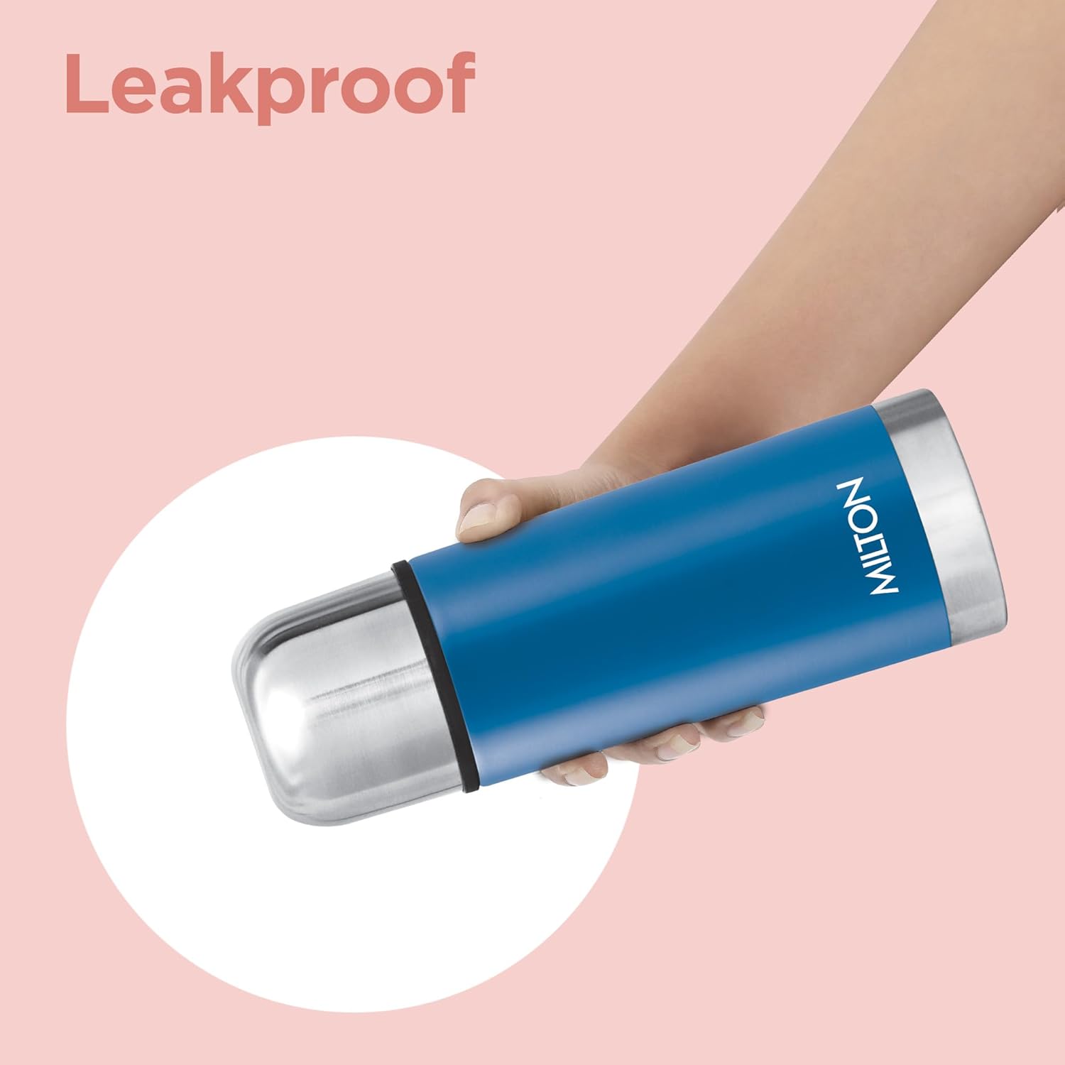 Personalized Eco-Flip Thermosteel Thermos Flask (Milton)