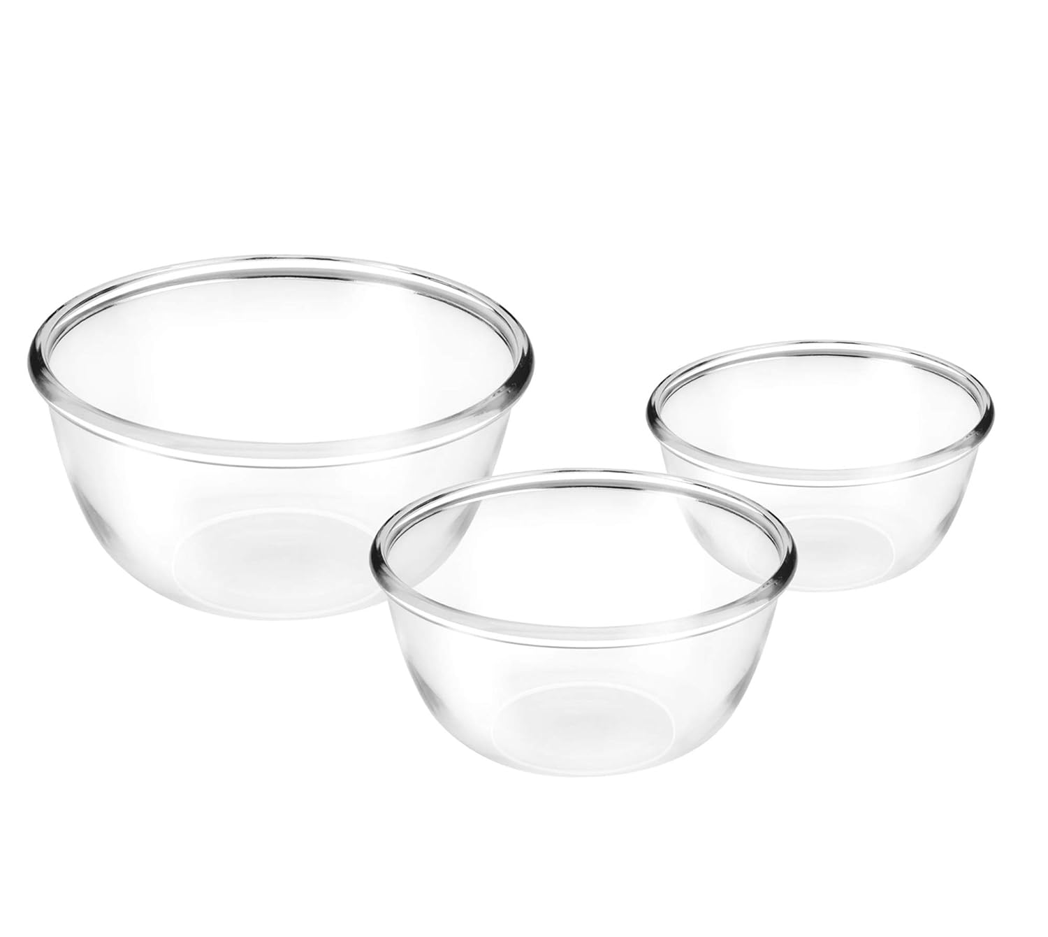 Mixing Bowl 3 pcs Set Without Lid (Treo by Milton)
