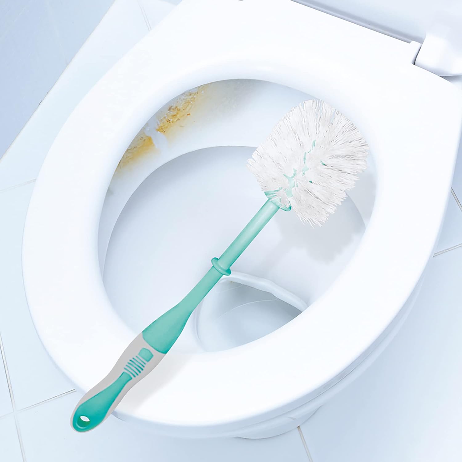Toilet Brush with Caddy Round (Spotzero by Milton)