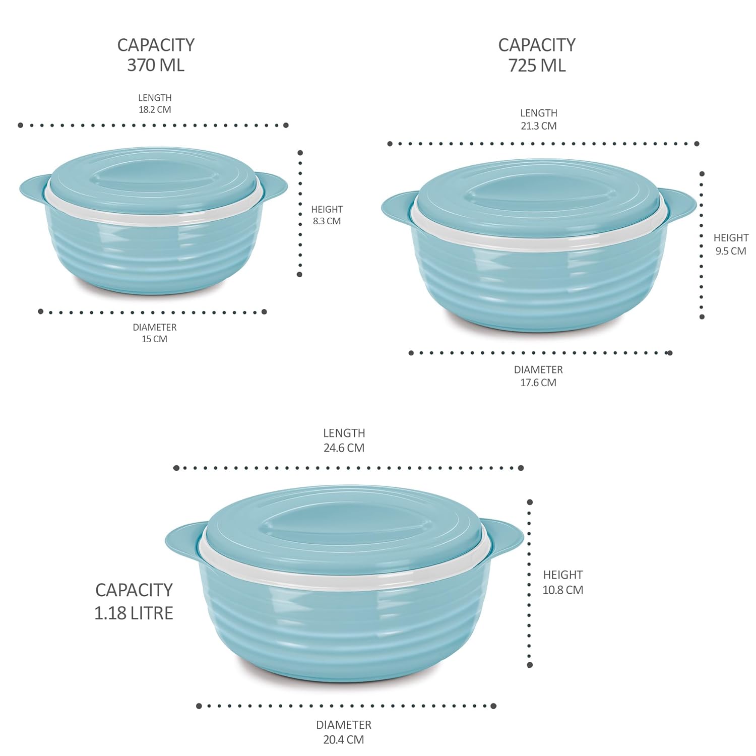 Aspire Insulated Casseroles (Milton)