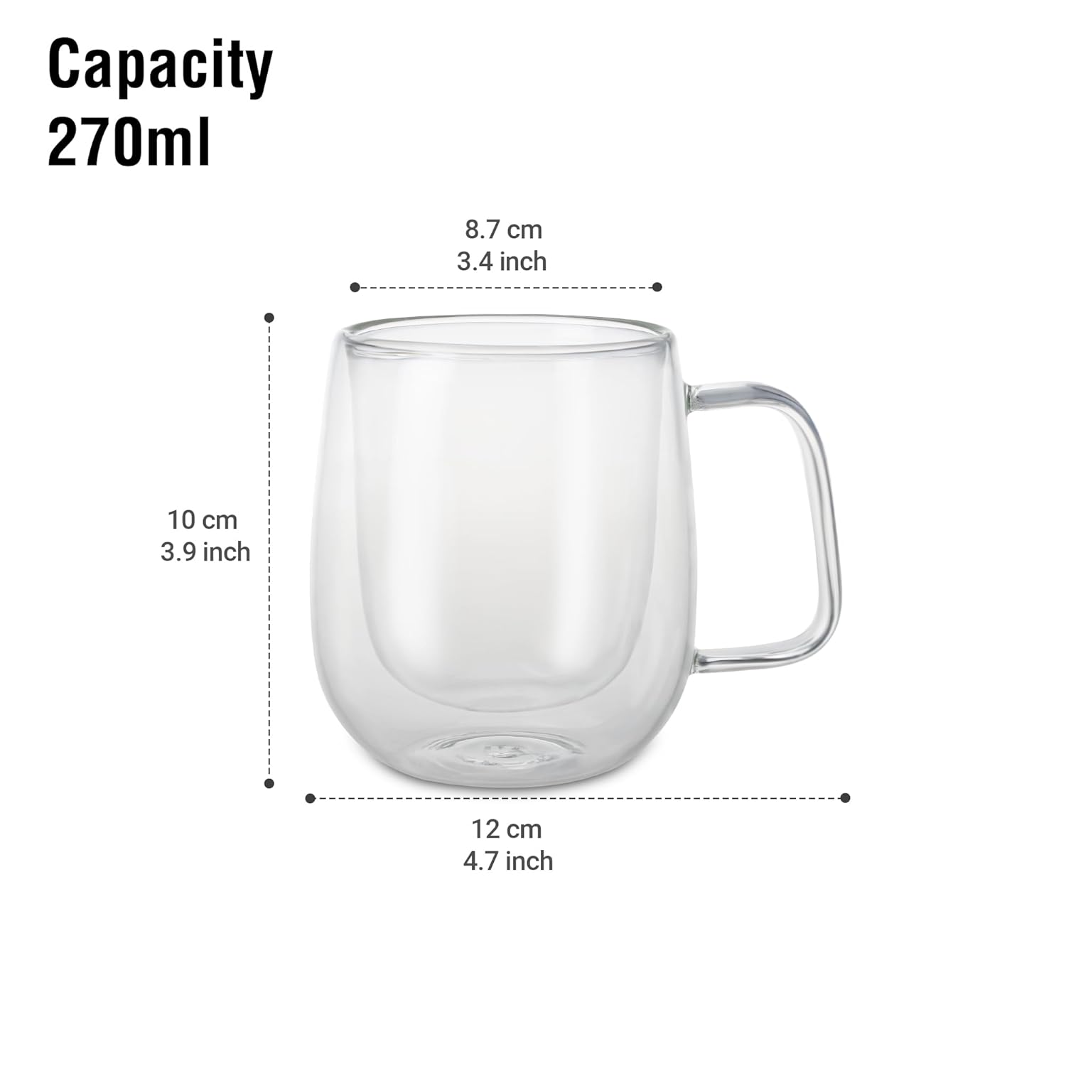 Halo Double Wall Mug (Treo by Milton)