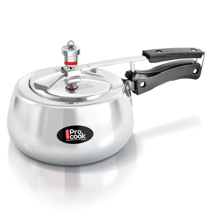 Milton ProCook Wide Base Pressure Cooker Inner Lid Aluminium Non Induction