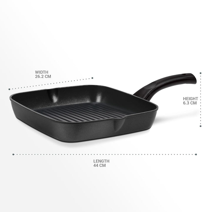 Milton ProCook Grill Pan Induction Die Cast Size