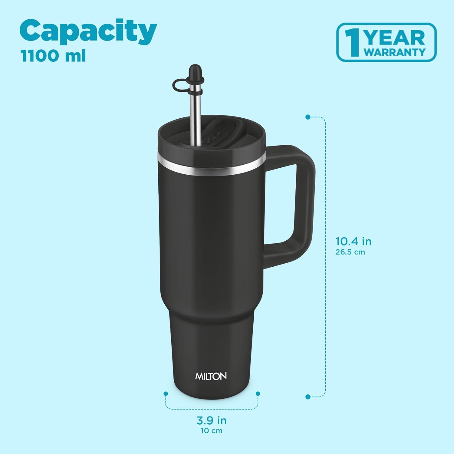 Malmo Studio City Design Thermosteel Tumbler - Kolkata (Milton)