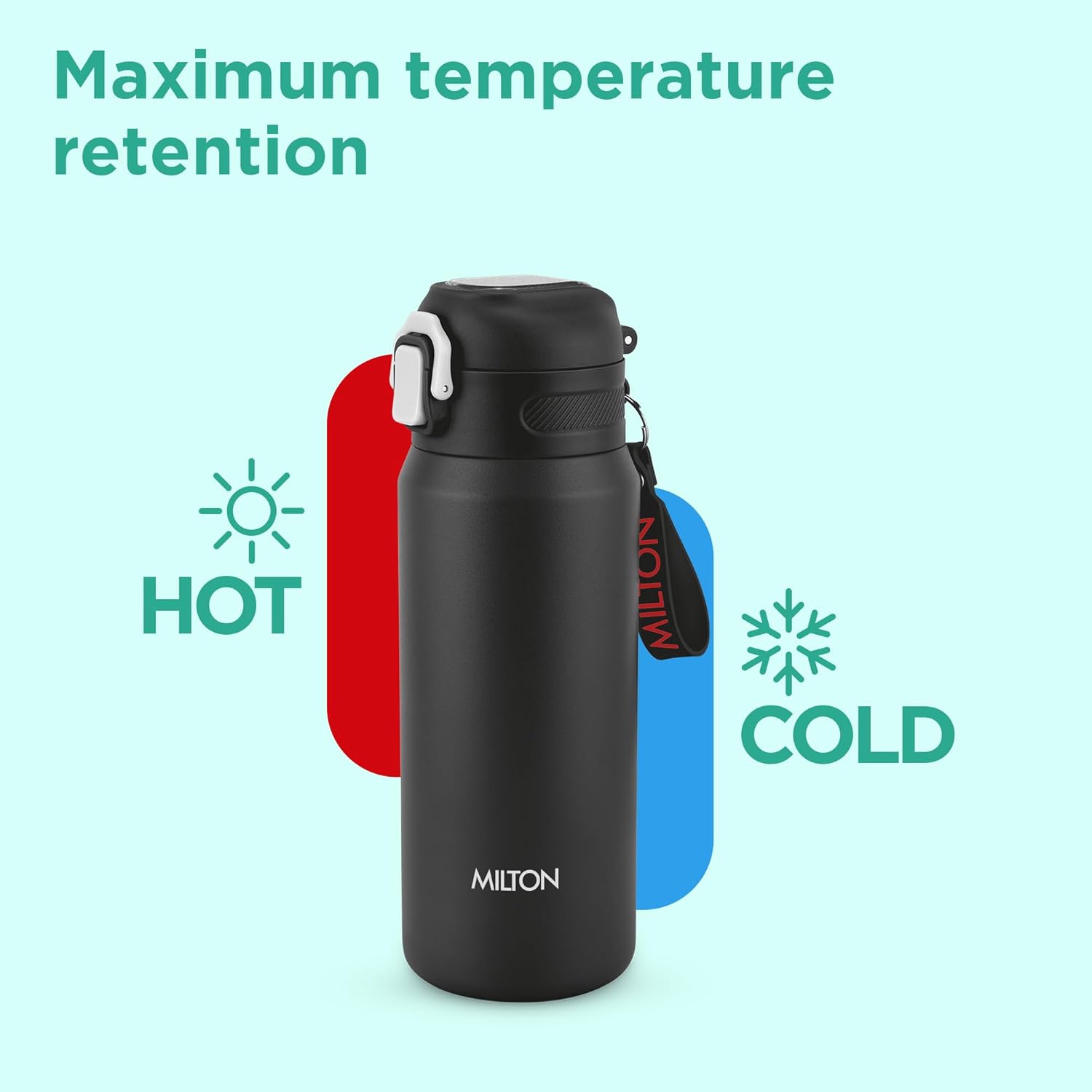 Personalized Swing Hot & Cold Thermosteel Bottle (Milton)