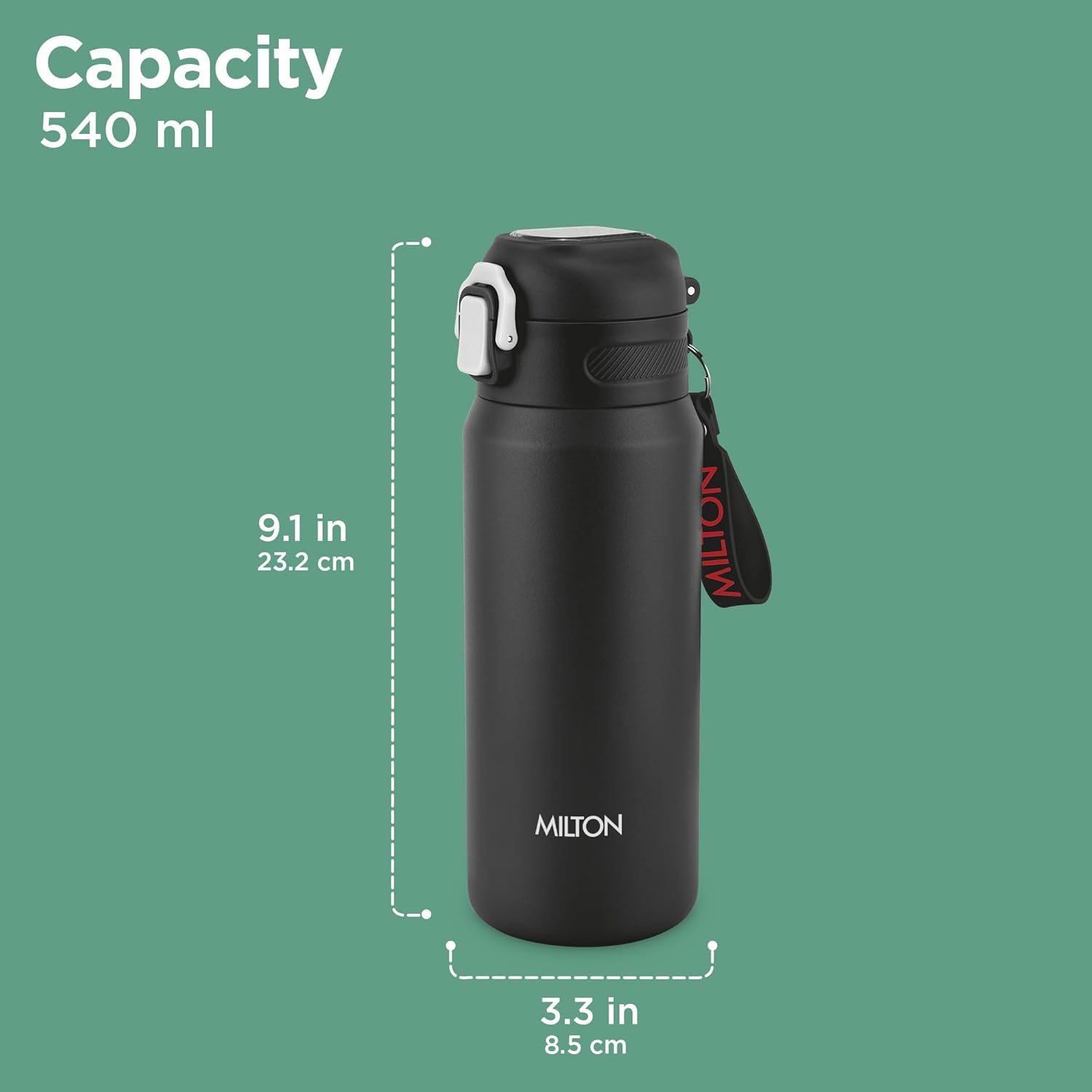 Personalized Swing Hot & Cold Thermosteel Bottle (Milton)
