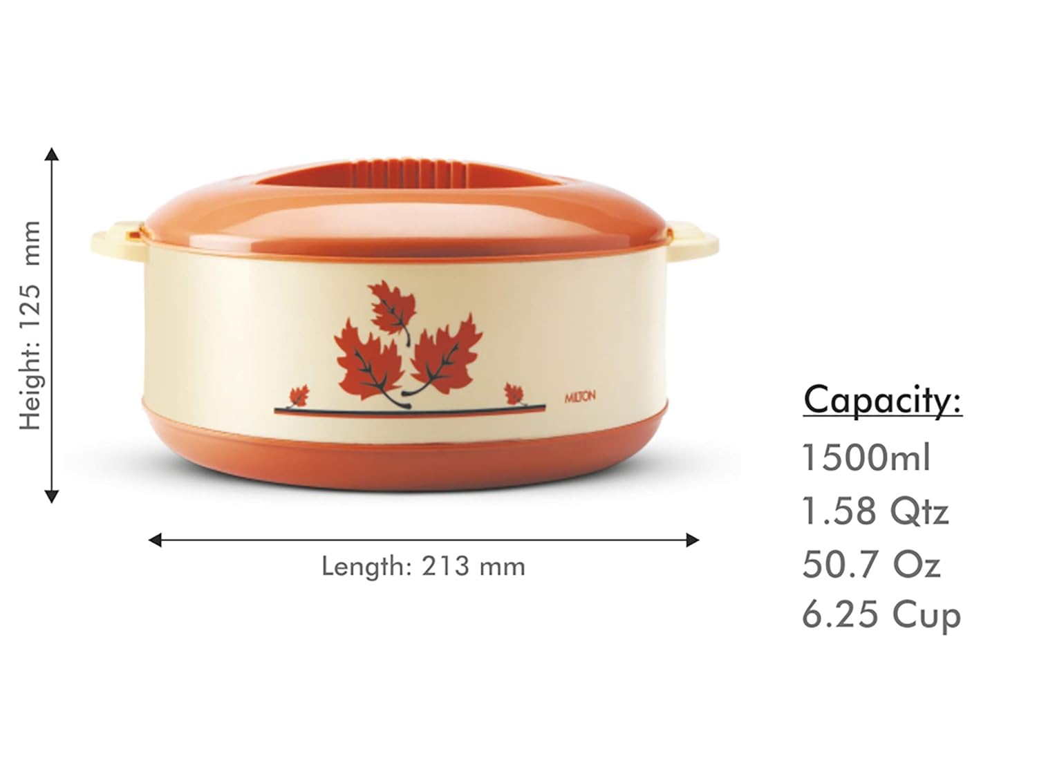 Orchid Insulated Stainless Steel Casserole (Milton) - CL Sale