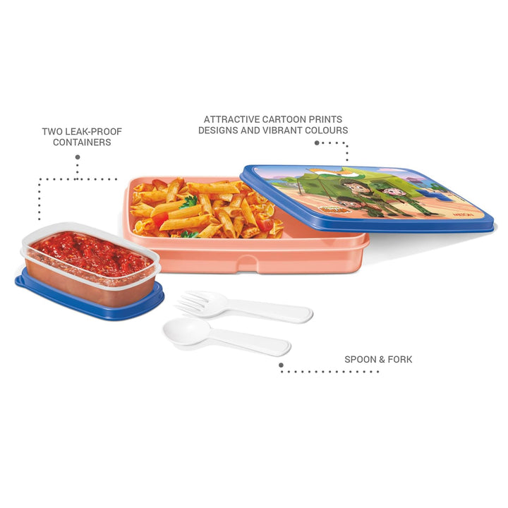 Gusto Chotta Bheem Plastic Tiffin Features