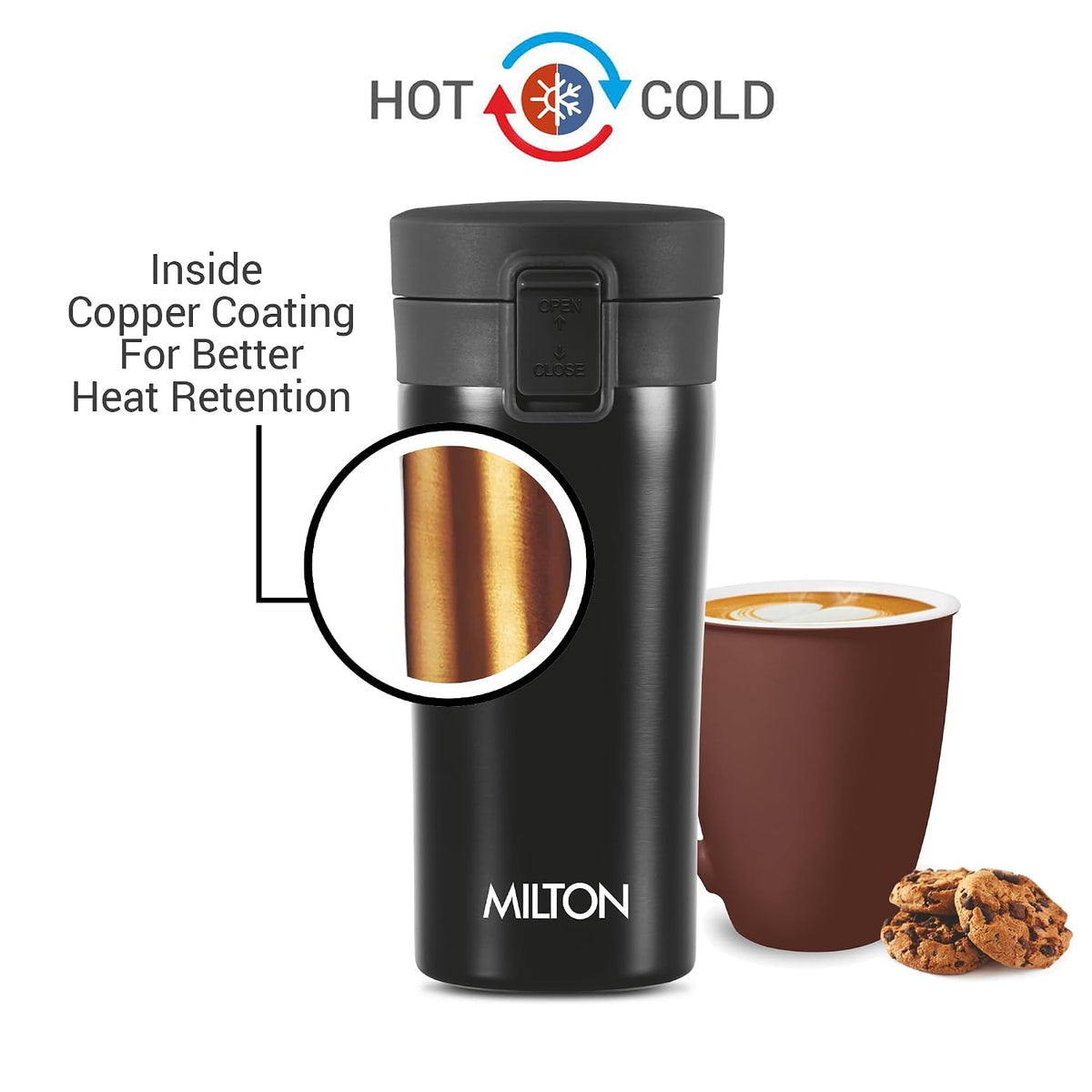 Go Electro Kettle + Coffee Mug Combo (Milton)