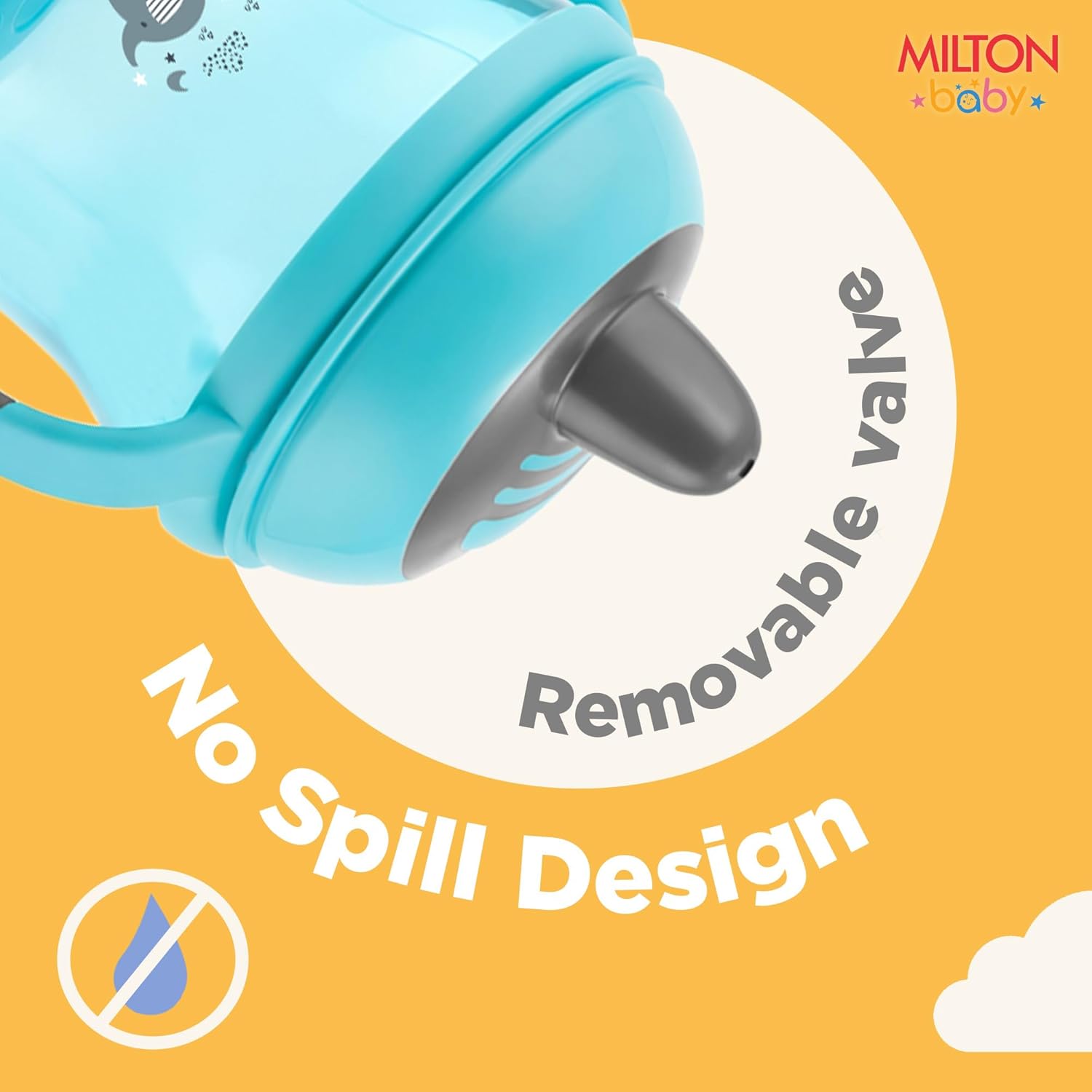 Hard Spout Sippy Bottle For Baby (Milton)