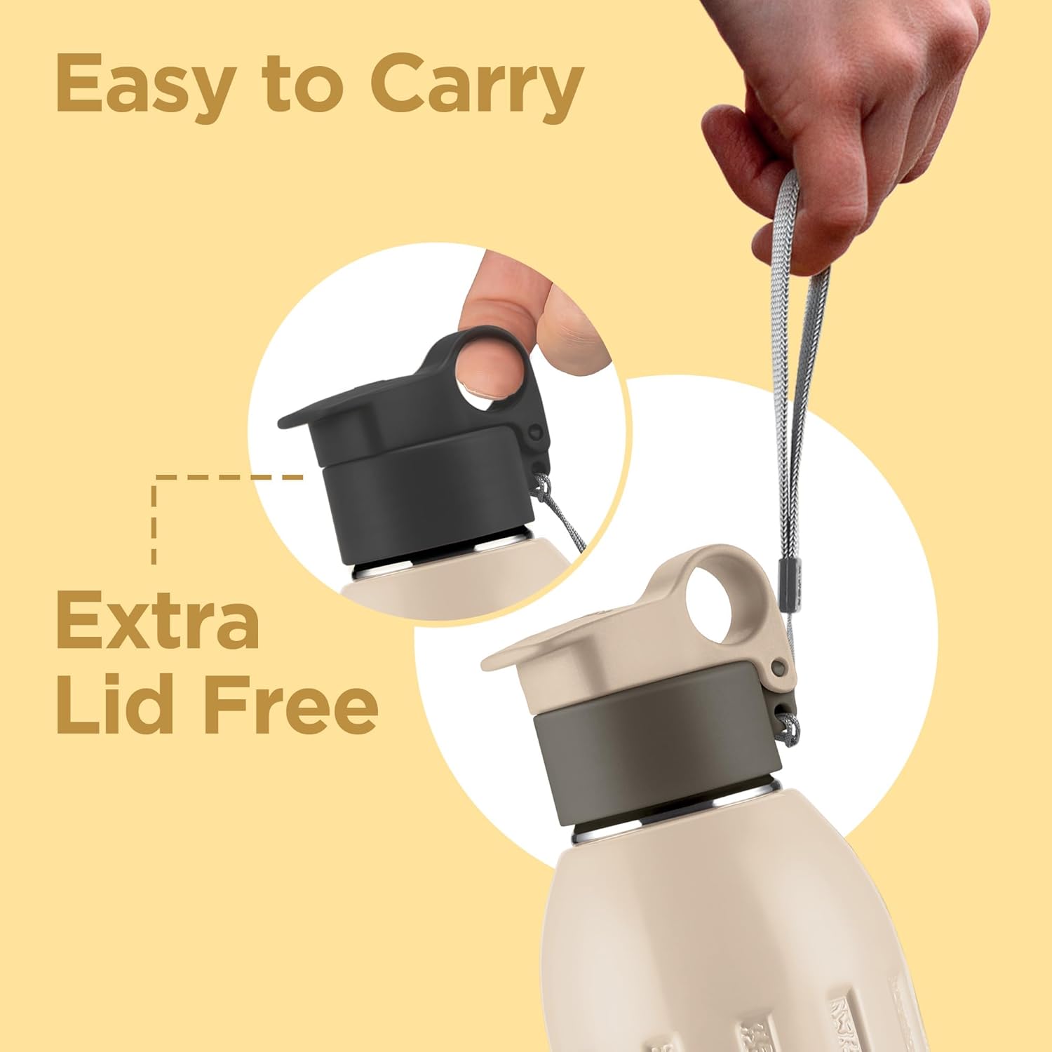 Steel Vigor Insulated Water Bottle (Milton)