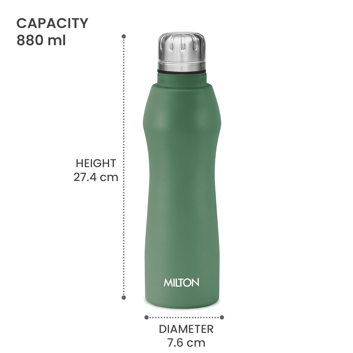 Elate Stainless Steel Bottle (Milton)
