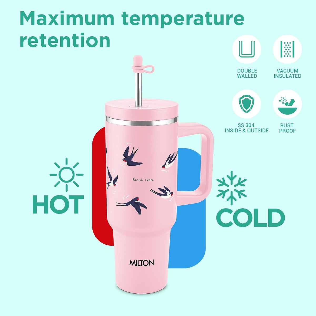 { 1100 ml | Pink }