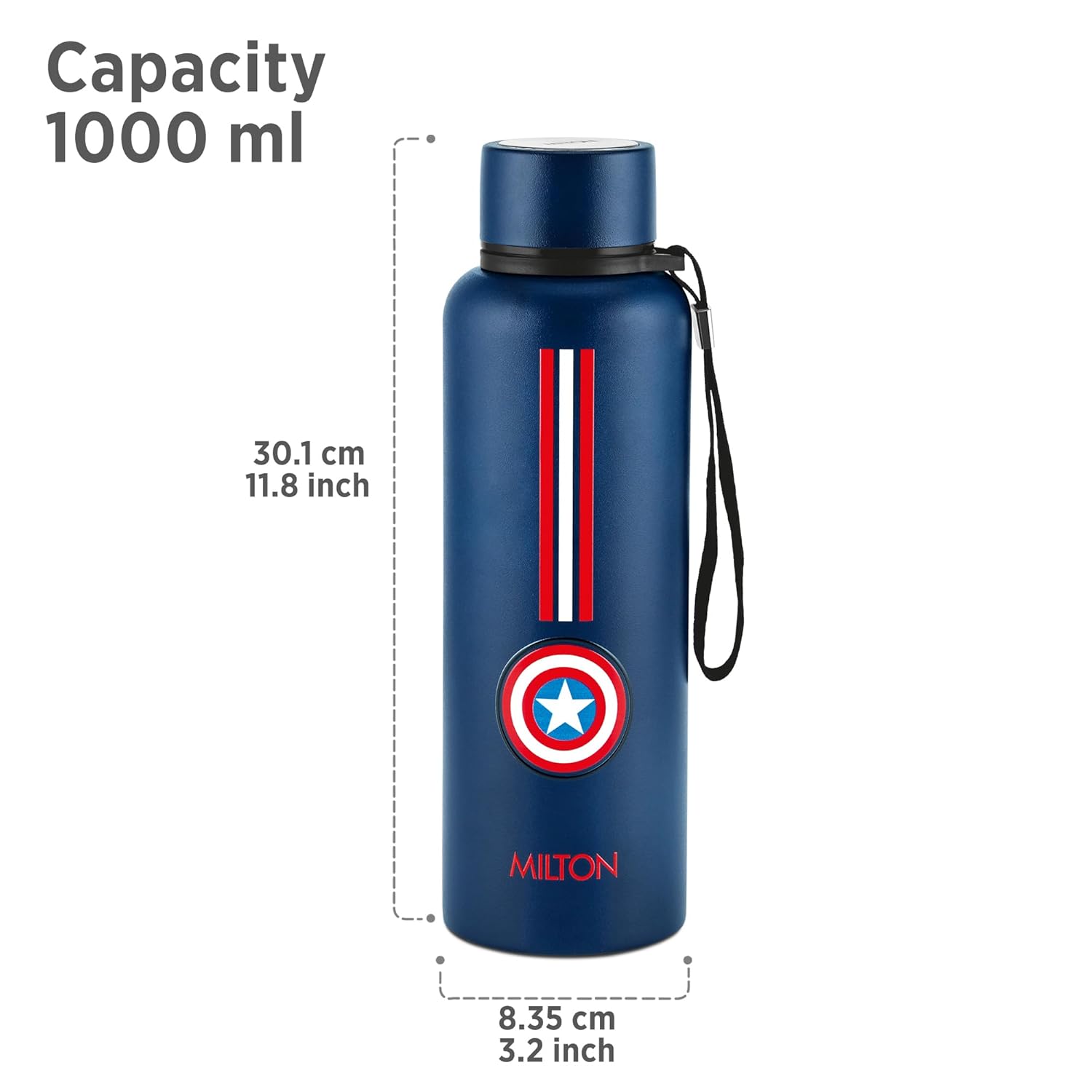 Marvel Captain America Artedge Water Bottle (Milton)