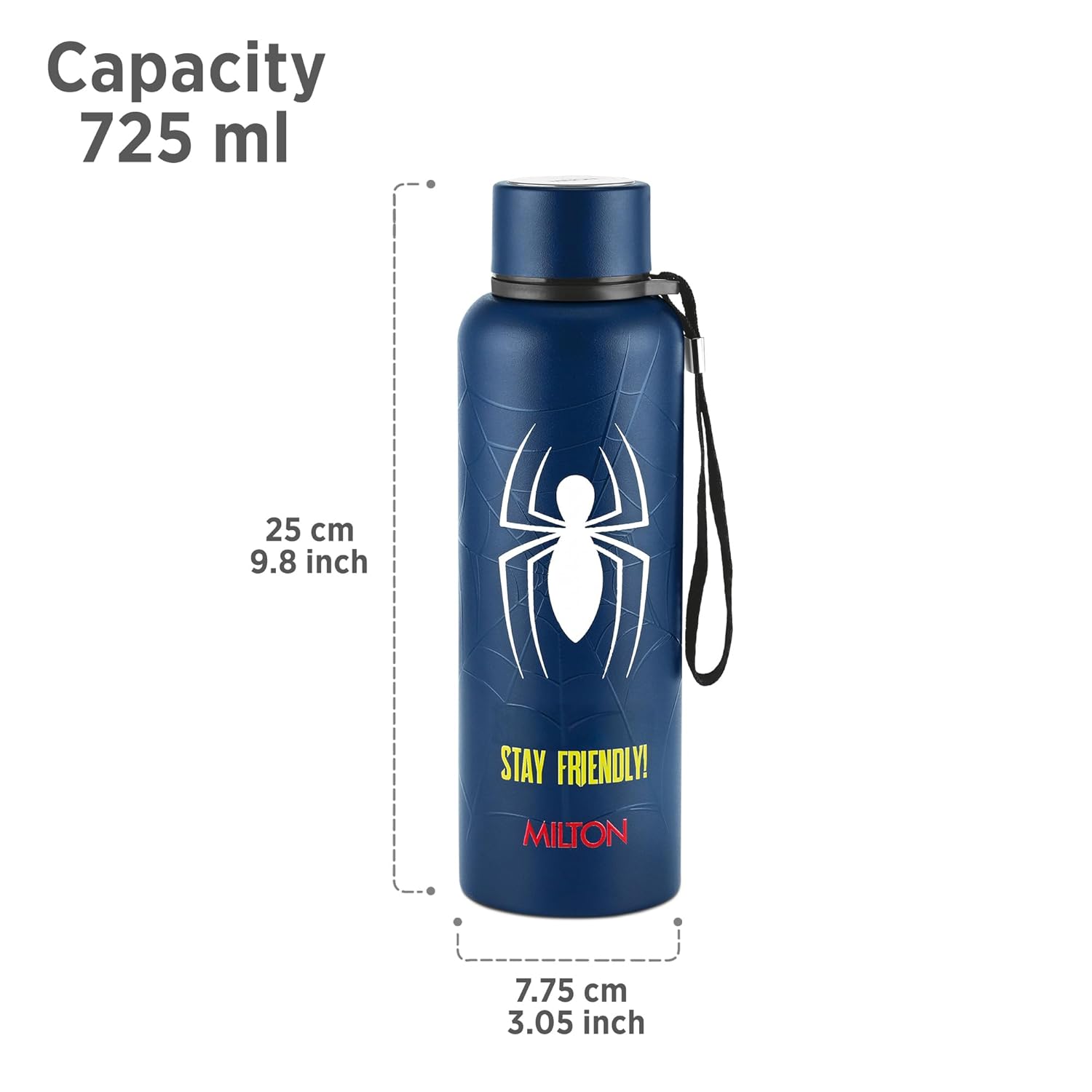 Marvel Spider Man Artedge Water Bottle (Milton)