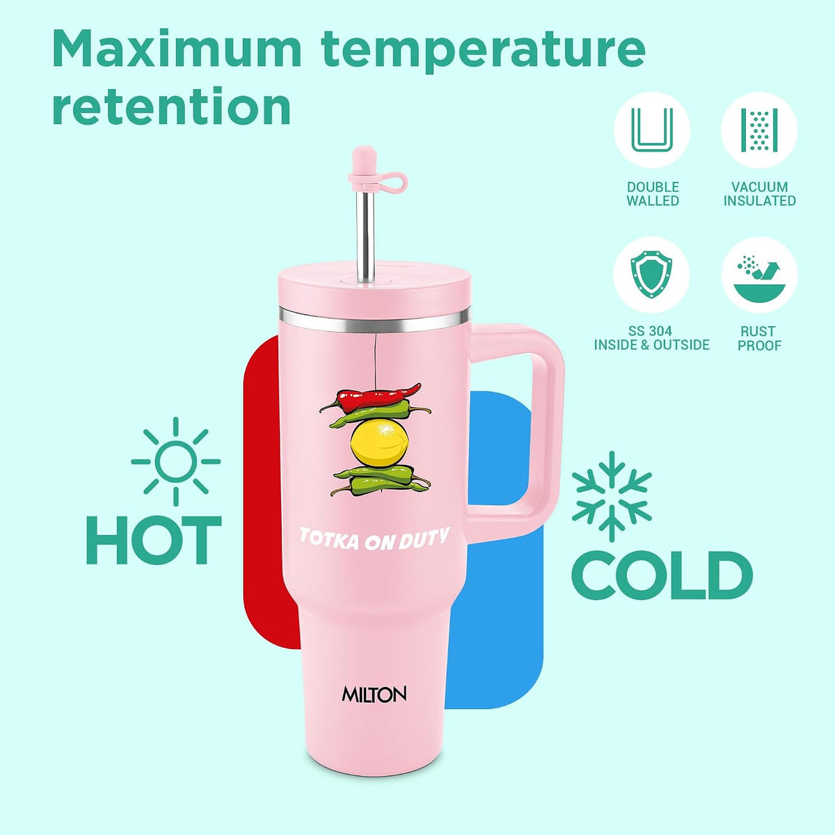 { 1100 ml | Pink }