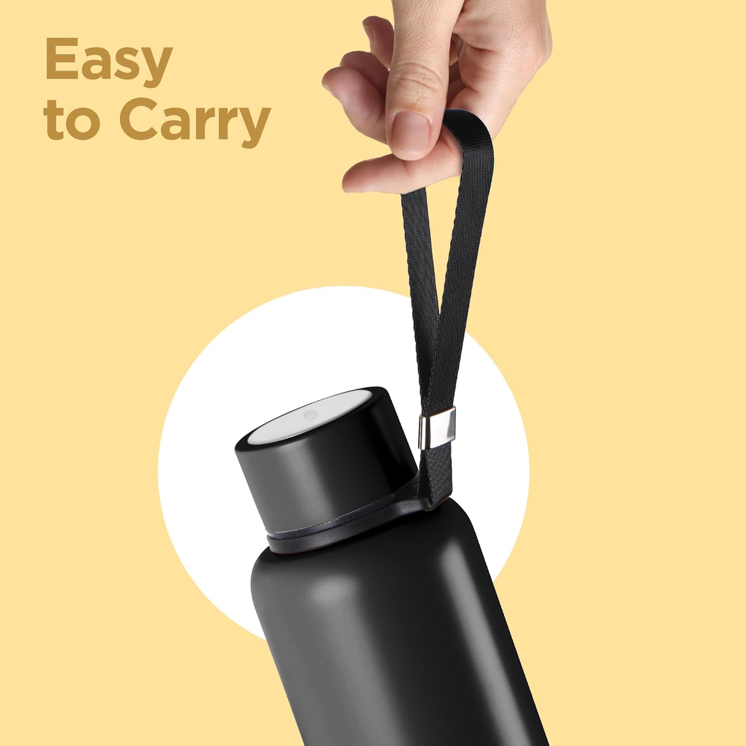 Black Panther Wakanda Forever 3D Print Thermosteel Bottle (Milton)