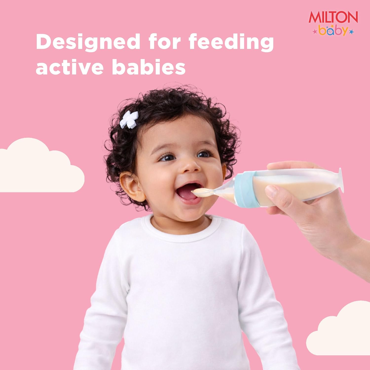 Silicon Spoon Food Feeder For Baby (Milton)