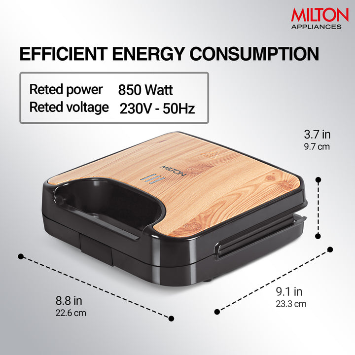 Sandwich Griller 2 in 1 HSM002 (Milton)
