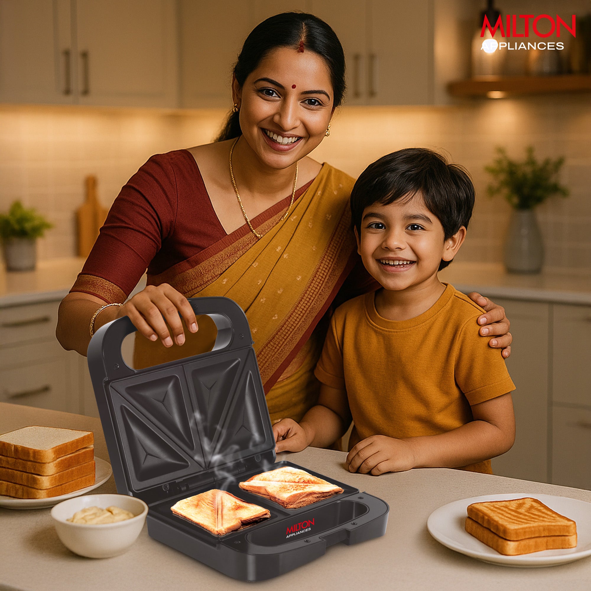 Sandwich Maker HSM011 (Milton)