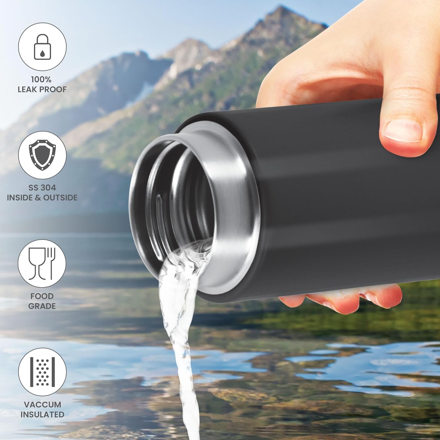 Shop Shiny Thermosteel Water Bottle