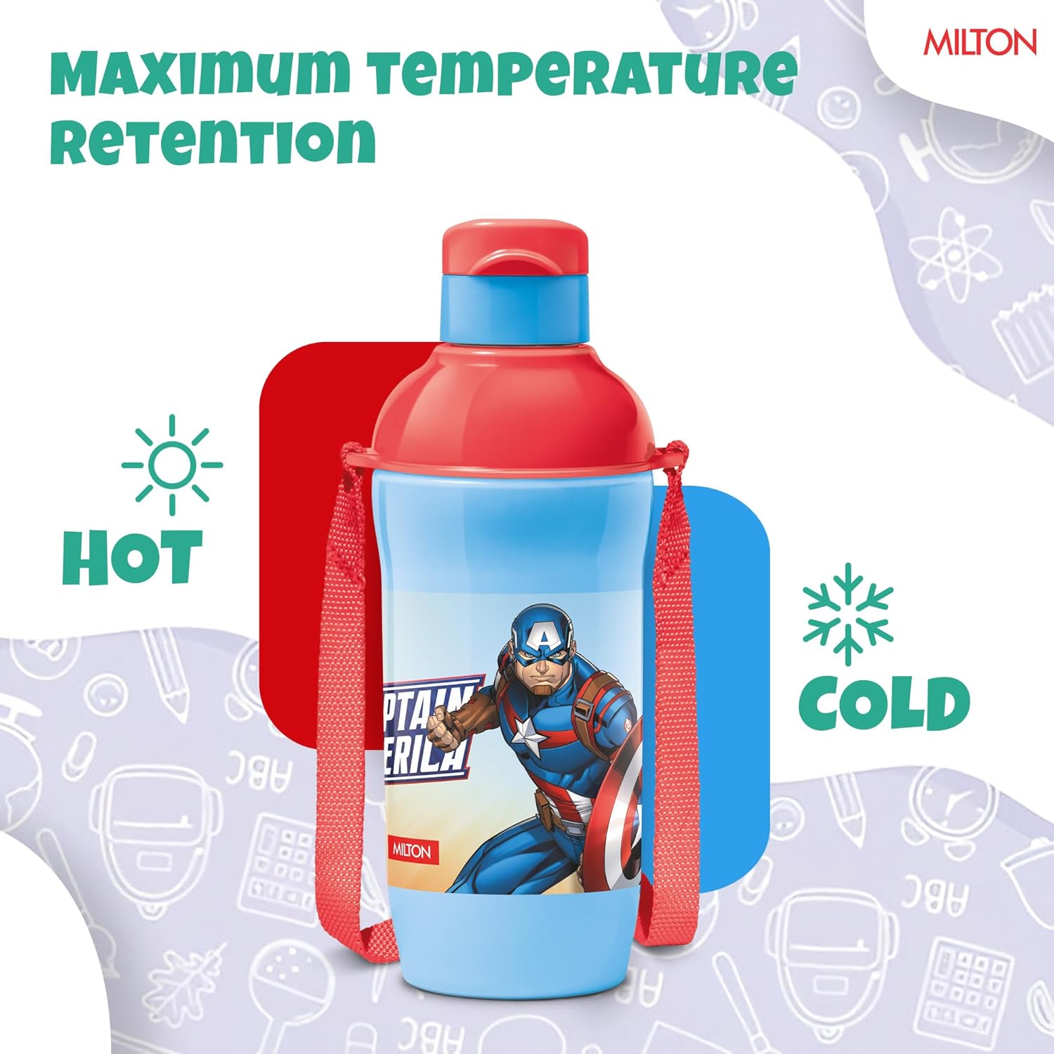 Marvel Slim Steel Insulated Bottle (Milton)