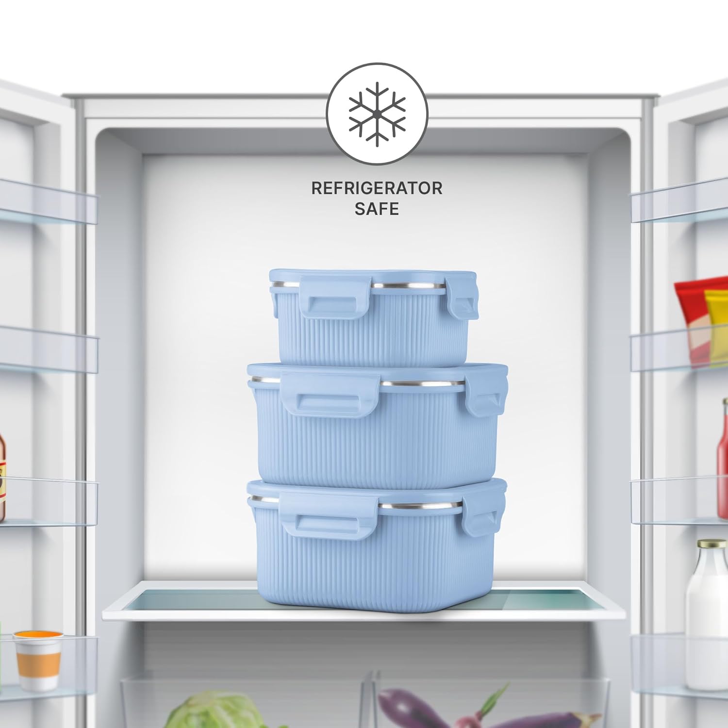 Personalized Cool Touch - Square Container (Milton)