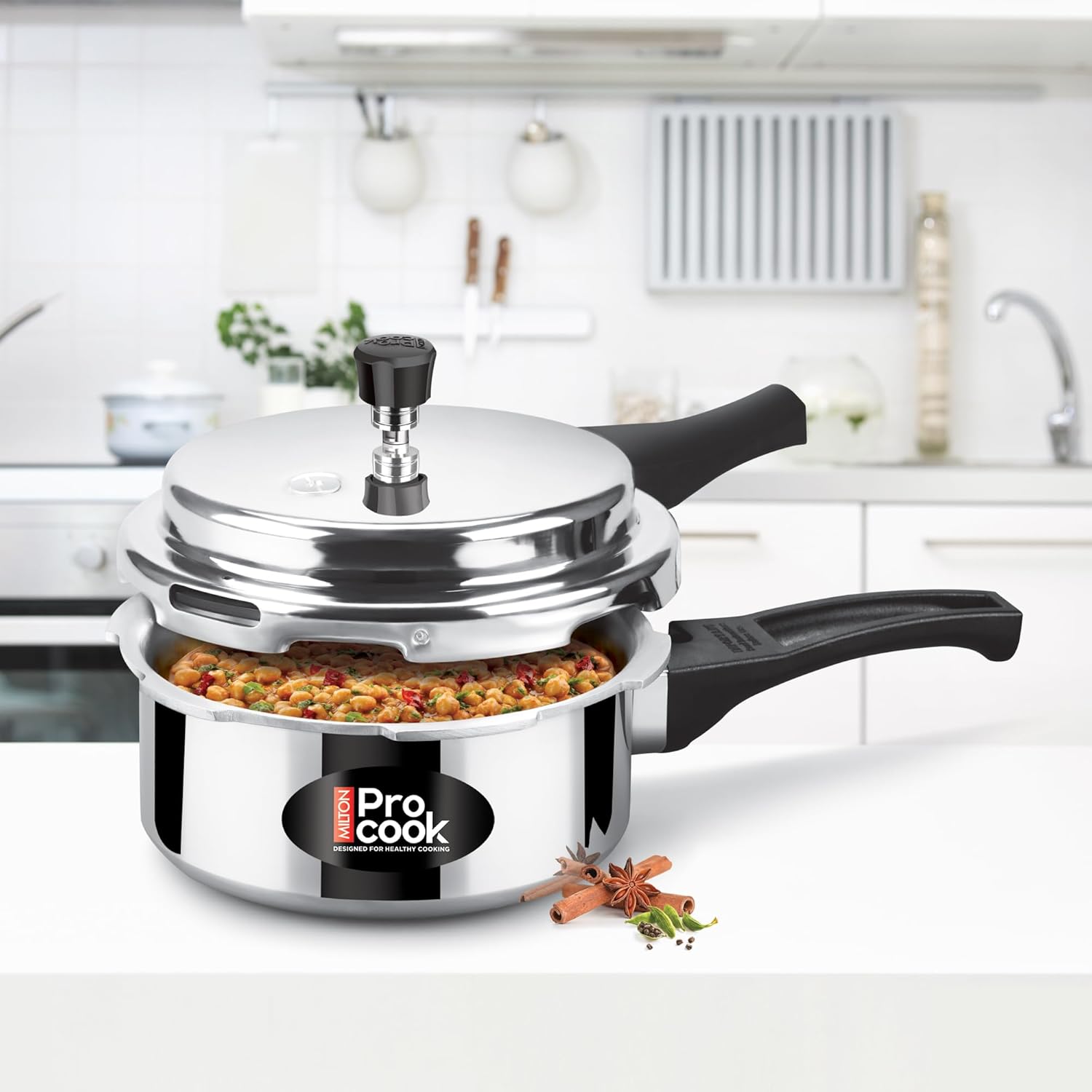 Pressure Cooker Aluminium Outer Lid Induction (Milton Procook)
