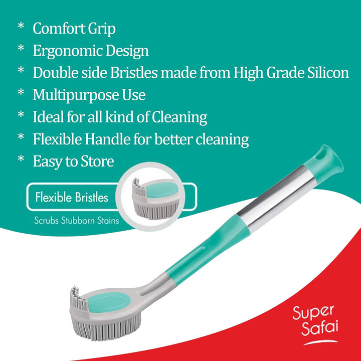 Flexi Kitchen Brush Features