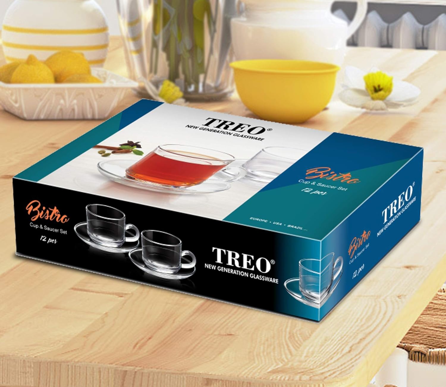 Bistro Cup N Saucer (Treo by Milton)