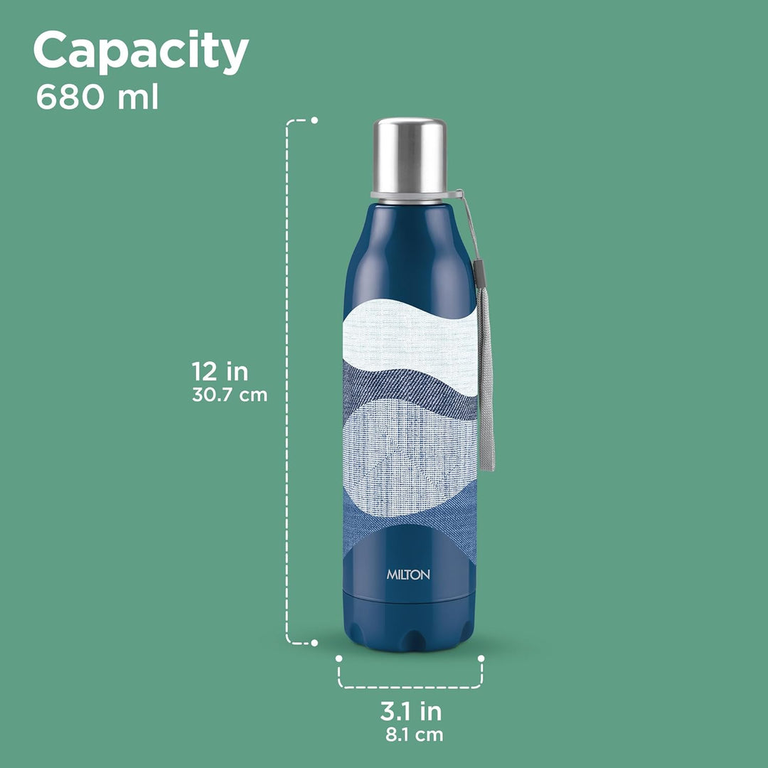 Steel Linear Insulated Water Bottle (Milton)