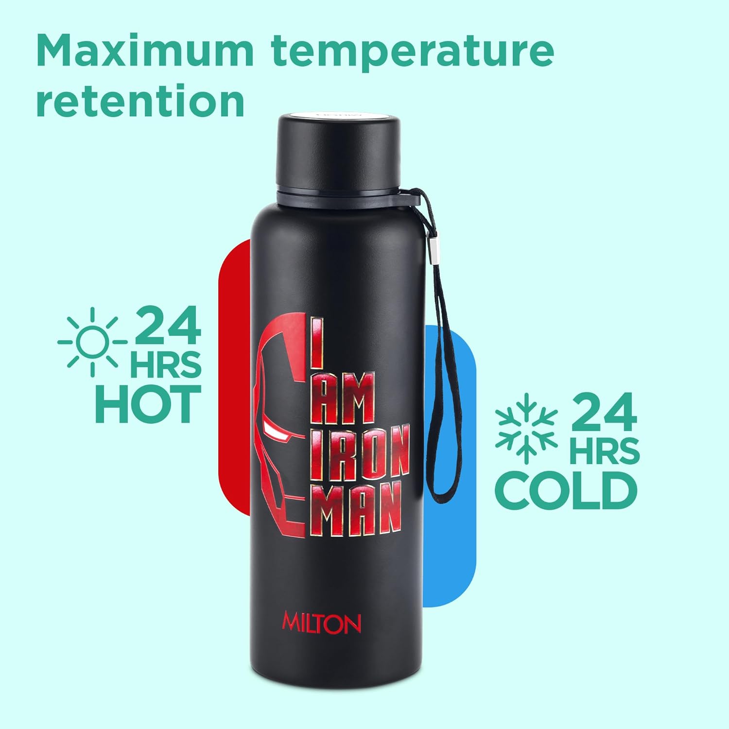 Marvel Iron Man Artedge Water Bottle (Milton)