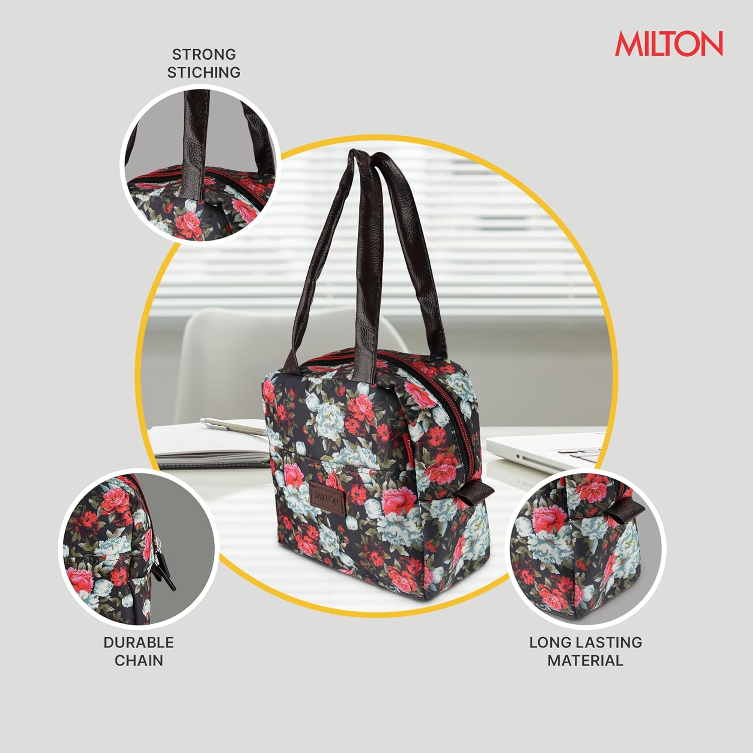 Floral Lunch Bag (Milton)