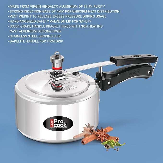 Pressure Cooker Inner Lid Aluminium Induction