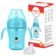 Soft Spout and Straw Sipper Water Bottle for Baby (Milton)