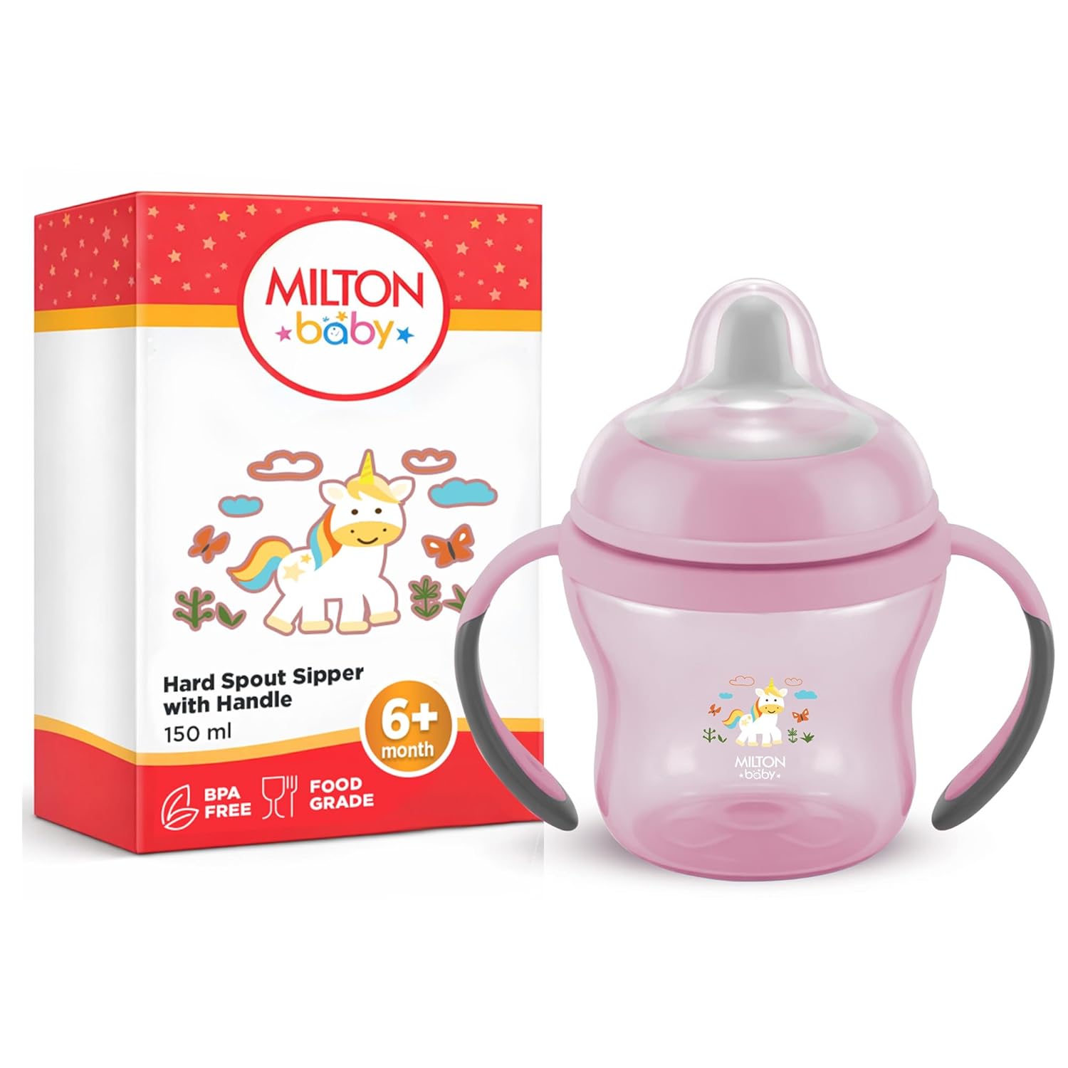 Hard Spout Sippy Bottle For Baby (Milton)