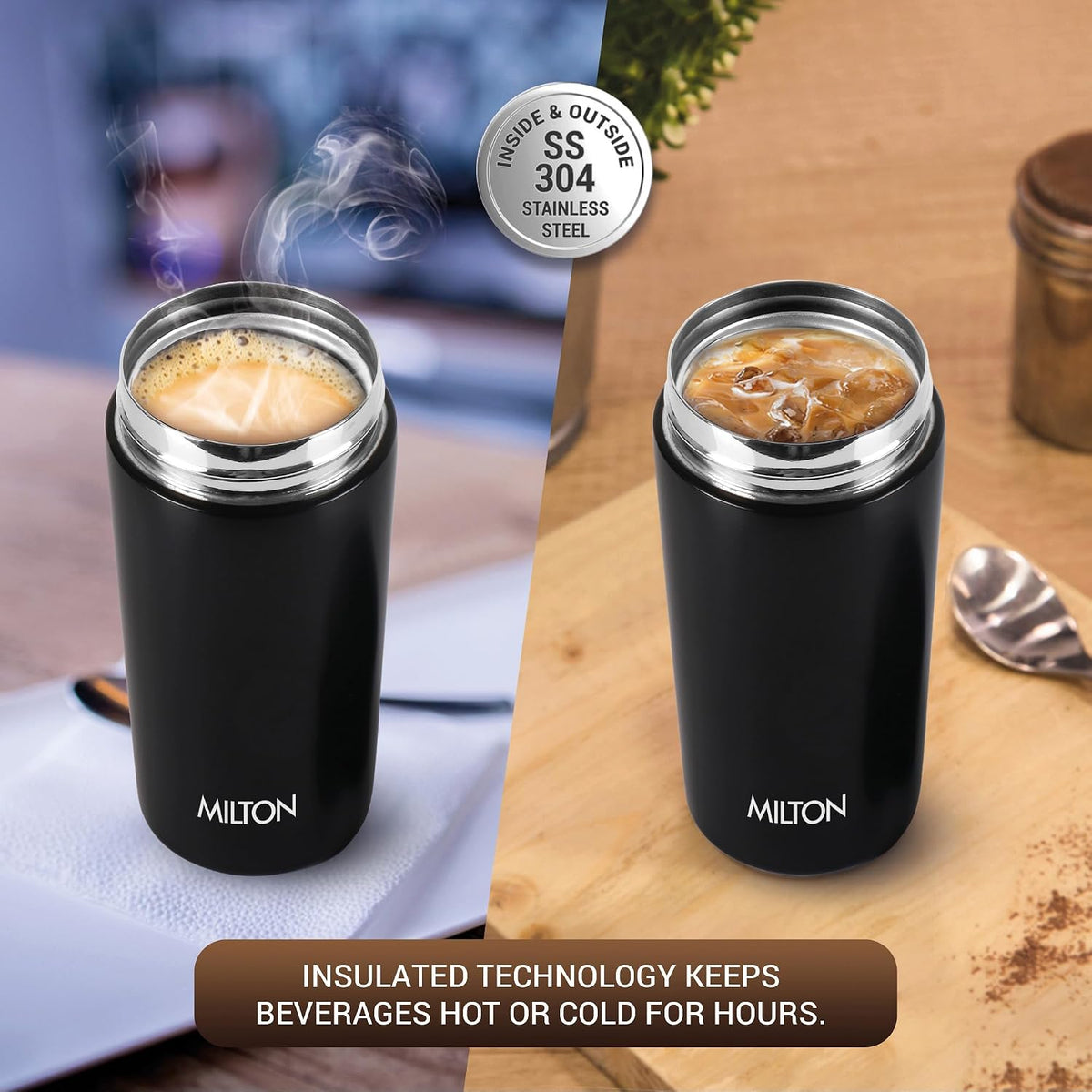Go Electro Kettle + Coffee Mug Combo (Milton)