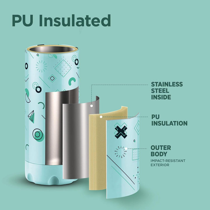 Steel Linear Insulated Water Bottle (Milton)