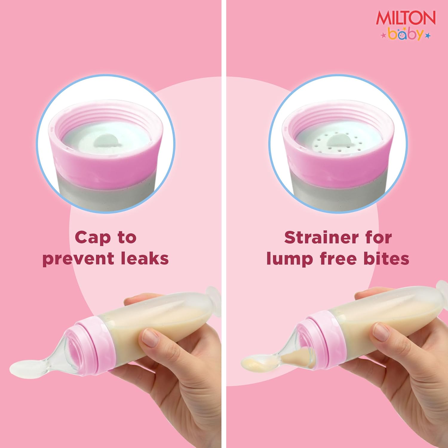 Silicon Spoon Food Feeder For Baby (Milton)