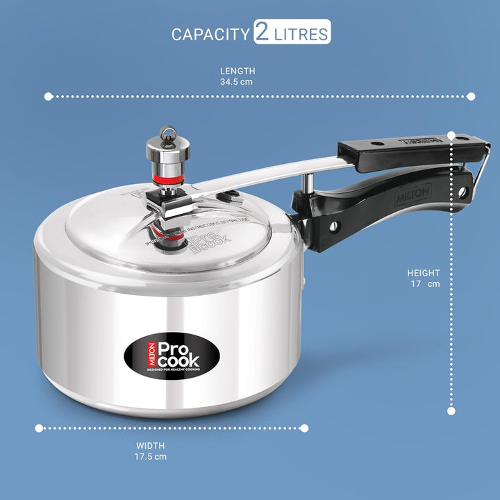Aluminum Pressure Cooker Inner Lid Induction (Milton Procook)