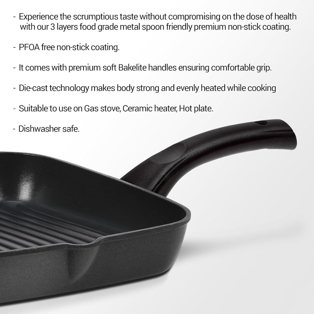 Grill Pan Induction Die Cast