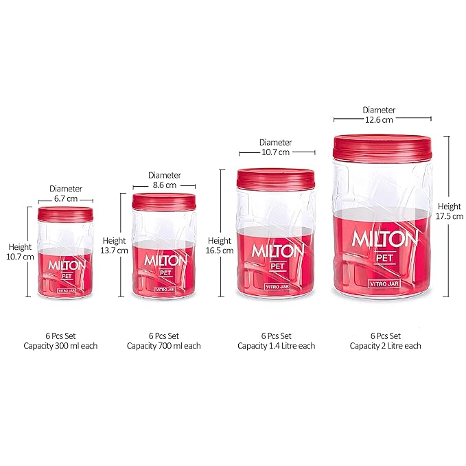 Vitro Pet Airtight Jar Set