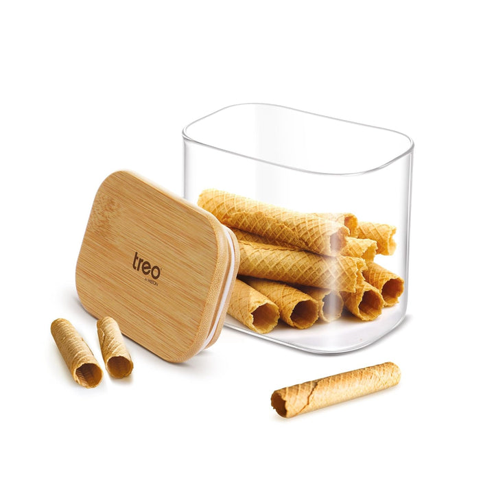 Recto Glass Jar