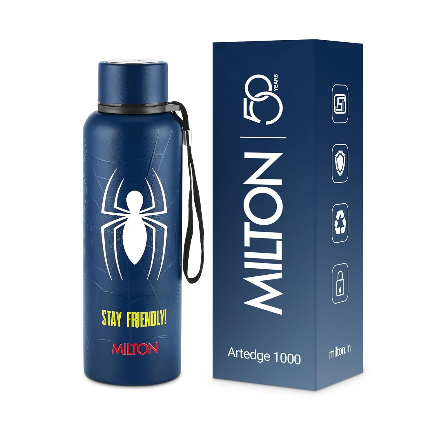 Marvel Spider Man Artedge Water Bottle (Milton)