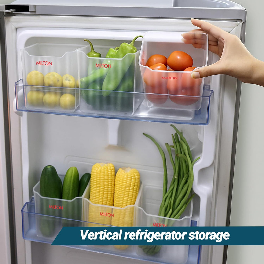Cryo Fridge Storage Containers for Door – Set of 6 (Milton)