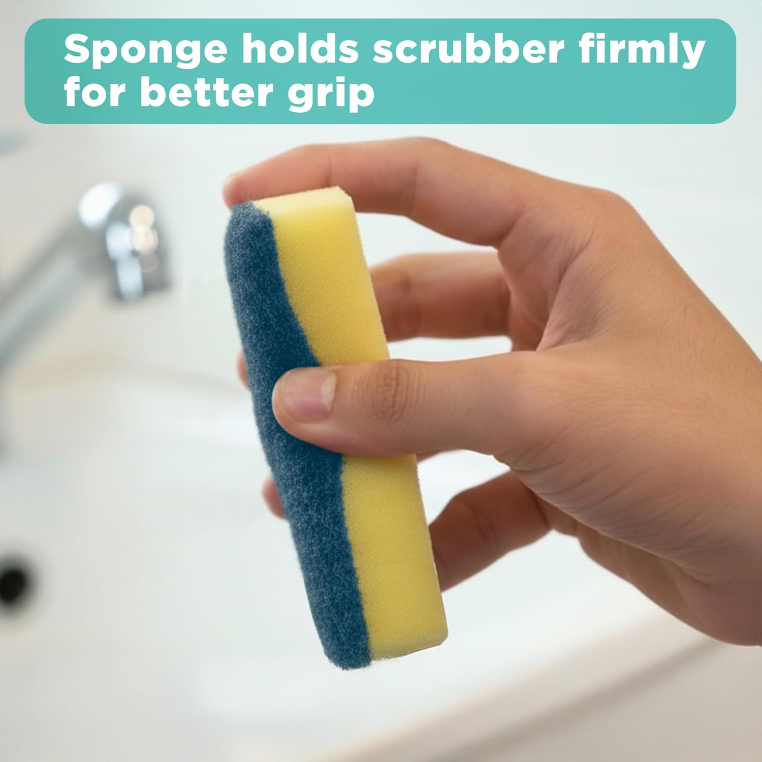 Antibacteria Power of Blue Sponge & Scrub (Spotzero by Milton) - CL Sale