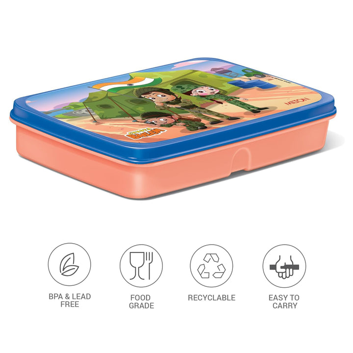 Milton Gusto Chotta Bheem Plastic Lunch Box
