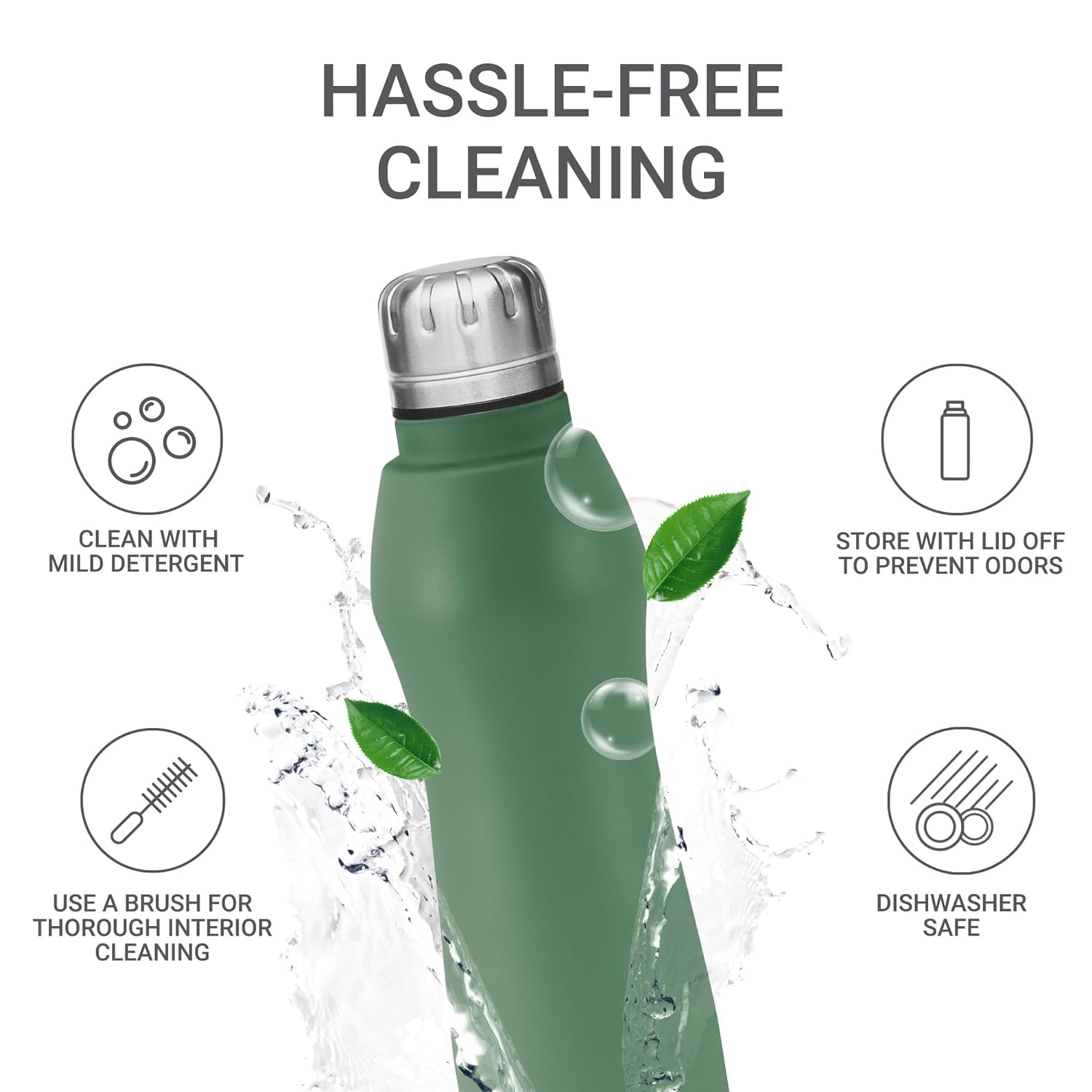 Personalized Elate Stainless Steel Bottle (Milton)