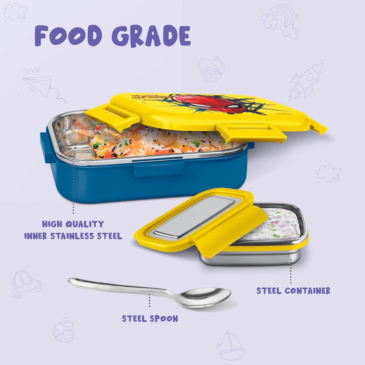 Marvel Hugo Tiffin Box (Milton)